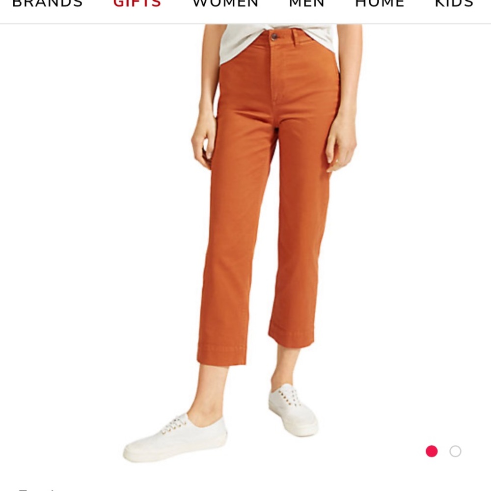 Everlane straight leg crop